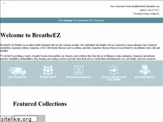 breatheezairpurifiers.com