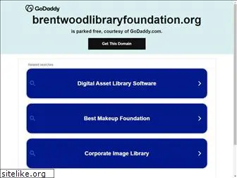 brentwoodlibraryfoundation.org
