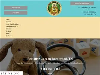 brentwoodpediatrics.net