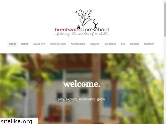brentwoodpreschool.com