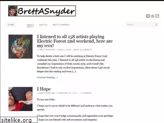 brettasnyder.com