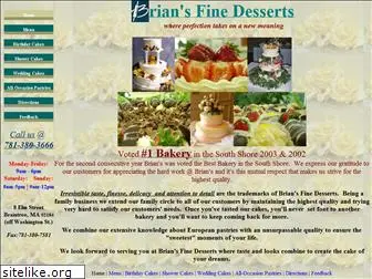 briansfinedesserts.com