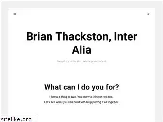 brianthackston.com