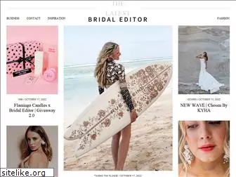 bridaleditor.com