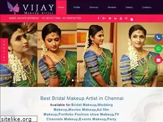 bridalmakeupartistvijay.com