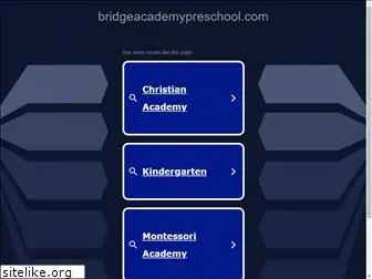 bridgeacademypreschool.com