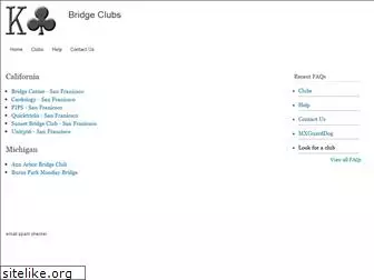 bridgeclubs.net
