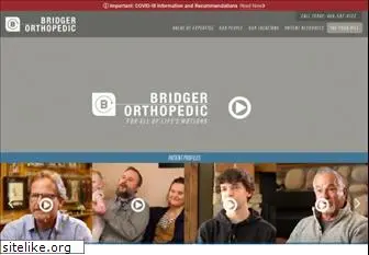 bridgerorthopedic.com