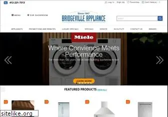 bridgevilleappliance.com