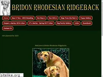 bridonridgebacks.com