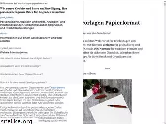 briefvorlagen-papierformat.de