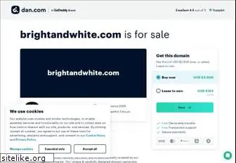 brightandwhite.com