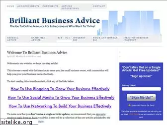 brilliantbusinessadvice.com
