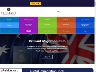 brilliantmigrationclub.com