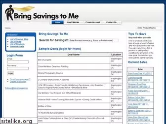 bringsavingstome.com thumbnail