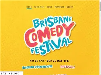 brisbanecomedyfestival.com