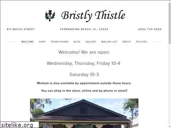 bristlythistle.com