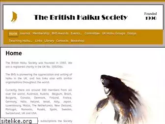 britishhaikusociety.org.uk