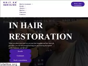 britishhairclinic.com