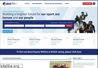 britishhorseracing.com