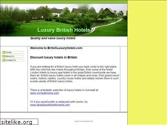 britishluxuryhotels.com