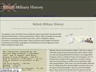 britishmilitaryhistory.co.uk