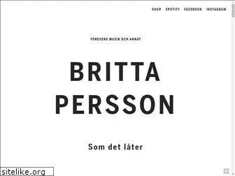 brittapersson.com