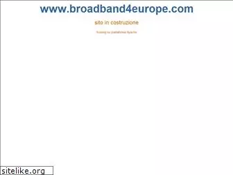 broadband4europe.com