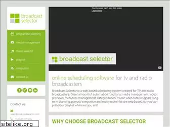 broadcastselector.com