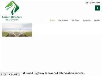 broadhighwayrecovery.com