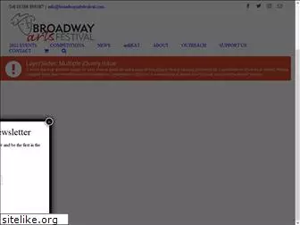 broadwayartsfestival.com