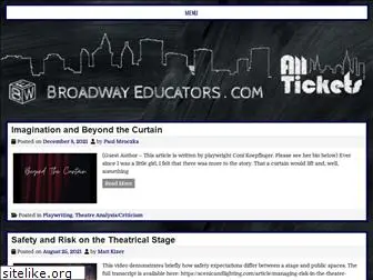 broadwayeducators.com