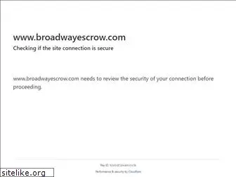 broadwayescrow.com