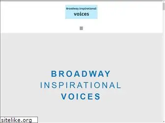 broadwayinspirationalvoices.com