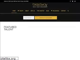 broadwaytalentagency.com