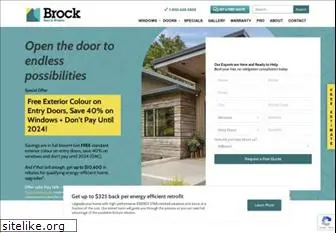 brockwindows.com