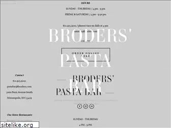 broderspastabar.com