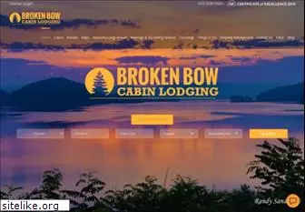 brokenbowcabinlodging.com