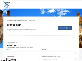 bronco.com