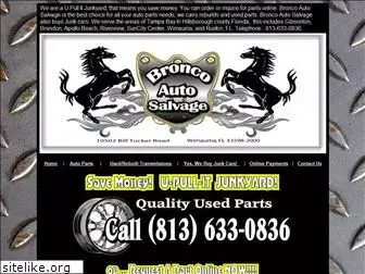 broncoautosalvage.com