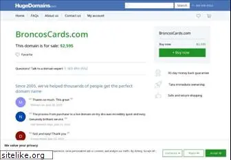 broncoscards.com