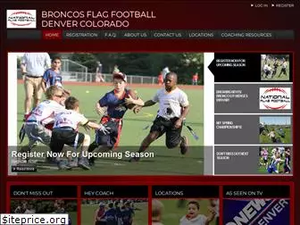 broncosflagfootball.com