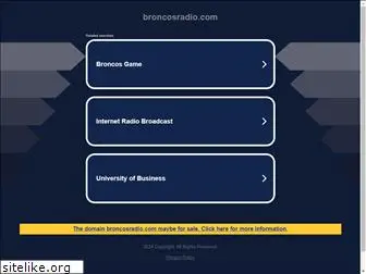 broncosradio.com