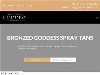 bronzedgoddessspraytans.com