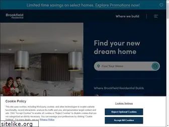 brookfieldhomes.com