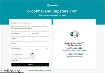 brookhavendumpsters.com