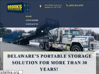 brookscontainerrental.com