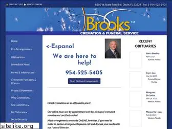 brookscremations.com