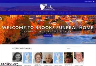 brooksfuneralhomes.com thumbnail