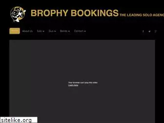 brophybookings.com